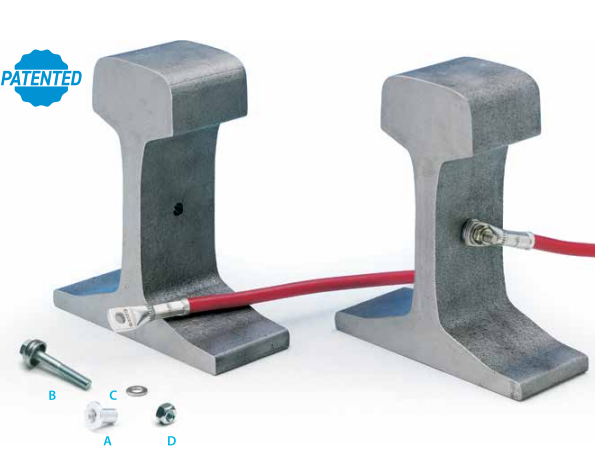 AR67钢轨塞钉森博尔电气连接系统